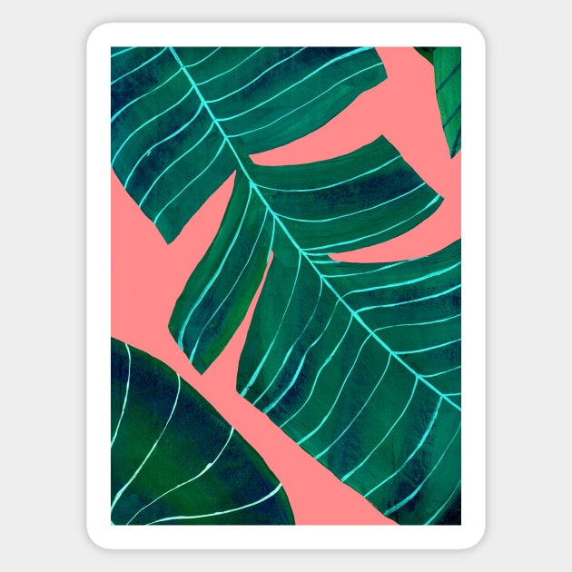 Leaves #2 Sticker by juliealex